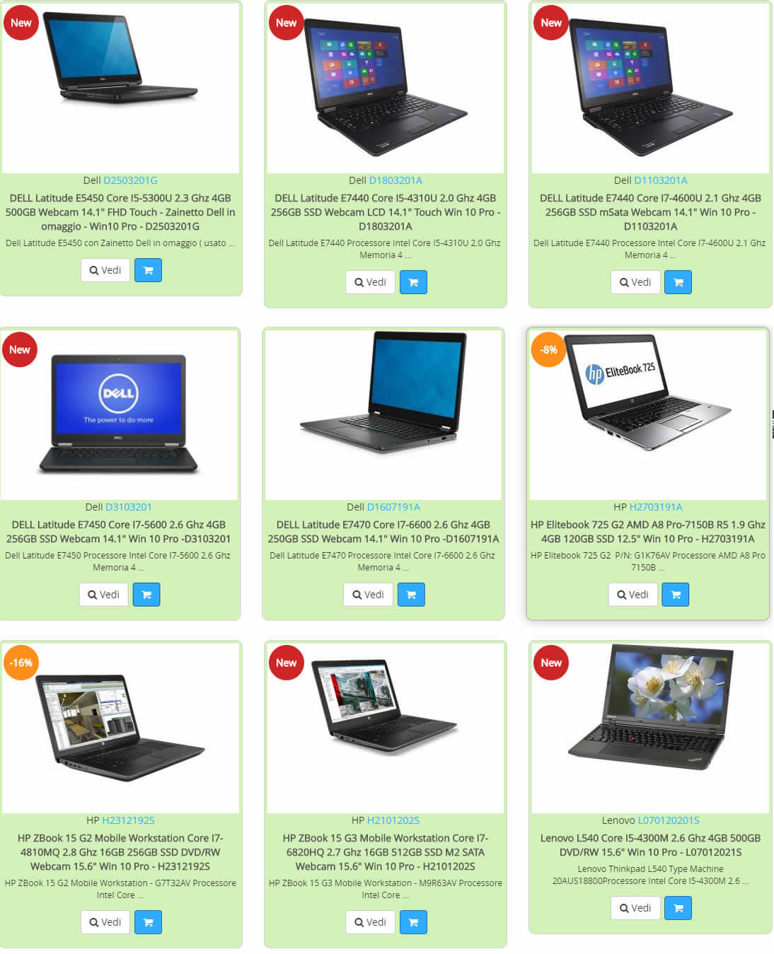 tubenet: vendita pc portatili ricondizionati Avellino al miglior prezzo